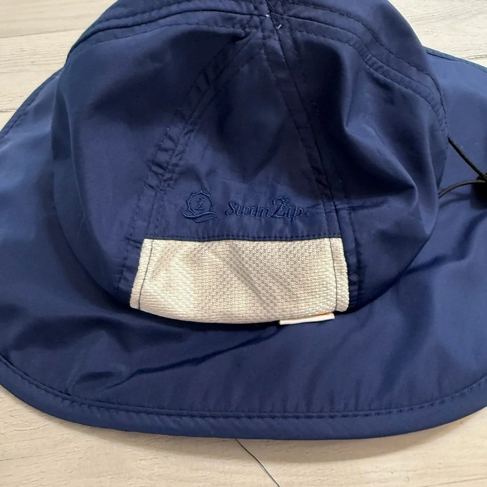 Swim Zip kids navy blue‎ sun hat ages 2-8